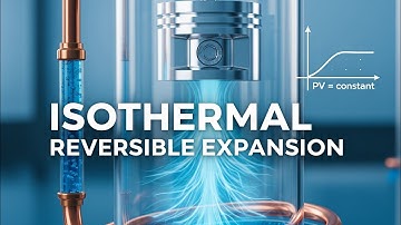 Isothermal and reversible expansion of gas #work #thermodynamics #reversible #isothermal #expansion 