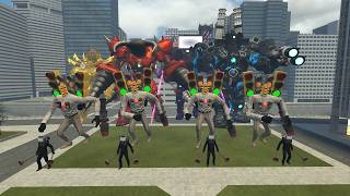 ALL SPEAKERMAN TITAN VS SKIBIDI TOILET BOSSES 1-79: ASTRO JUGGERNAUT &amp; DUCHESS vs TV MAN BOSS Battle