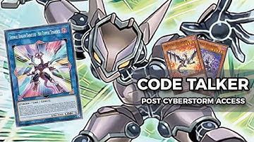 NEW SUPPORT IS GREAT! 60 Card Iblee Lock Code Talker/Cyberse Deck Post Cyberstorm Access