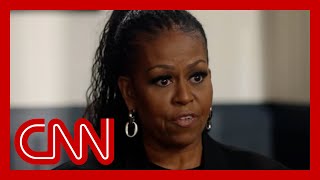 Hear why Michelle Obama says she's 'terrified' about potential outcome of election