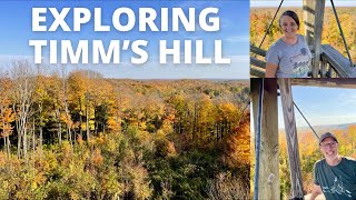 Timm's Hill WI Fall Colors (Observation Tower Climb & Hike) Price County Wisconsin by Silver Lining Day Dreams 228 views 6 months ago 8 minutes, 56 seconds