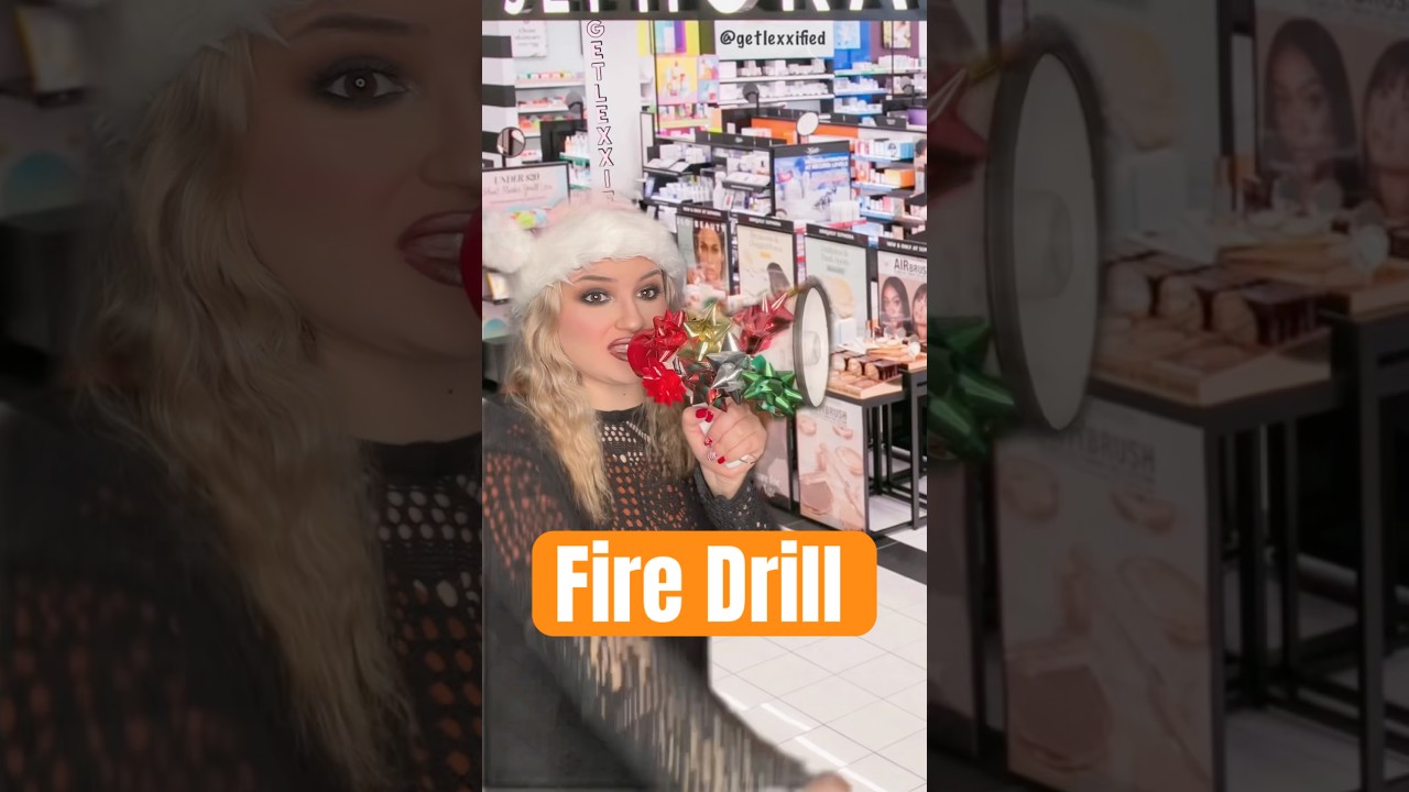 When hooligans pull the fire alarm, retail workers get a break 