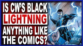 Black Lightning Comic vs Black Lightning On The CW! (with @AltFactuals)