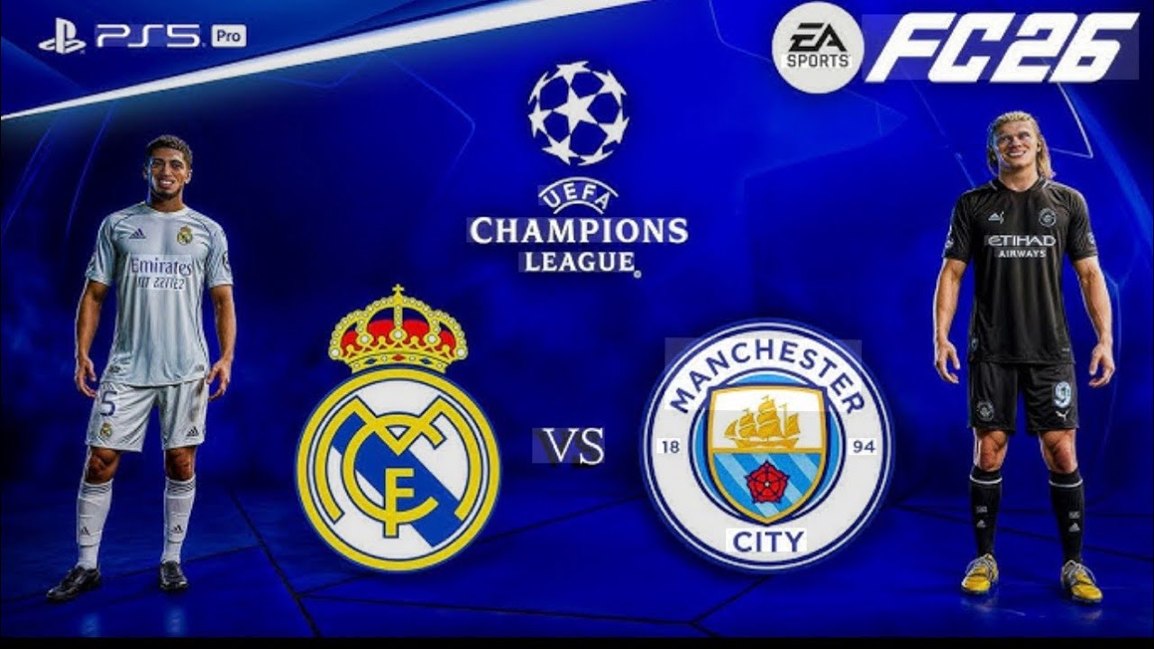 FC 26 - Real Madrid vs. Man City - Champions League Final 25/26 Full Match | PS5™ Pro [4K60]