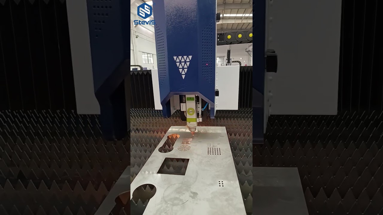 [SteviS Laser] Ultra-rapid cutting speed, steel sheet fiber laser cutting machine, ship to Bulgaria