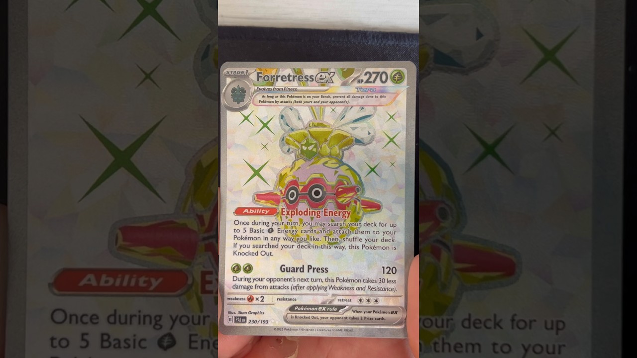 Forretress ex found! 