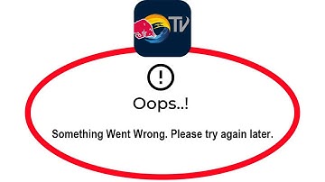 ✅How to Fix Red Bull TV App Oops something Went Wrong Error on Android ✅