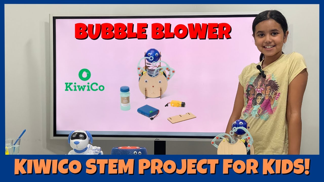 Automatic Bubble Blower - DIY STEM Fun Project | KiwiCo Lab