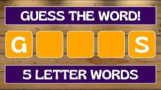 Guess the Word- Can You Figure Out the Mystery Word?| Brain Burst Quizzes screenshot 5
