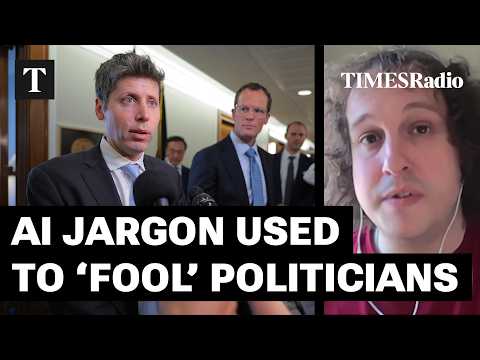 Tech Bosses Like Sam Altman Use ‘Gibberish’ To Try 'Fool' Political Leaders | Chris Stokel-Walker