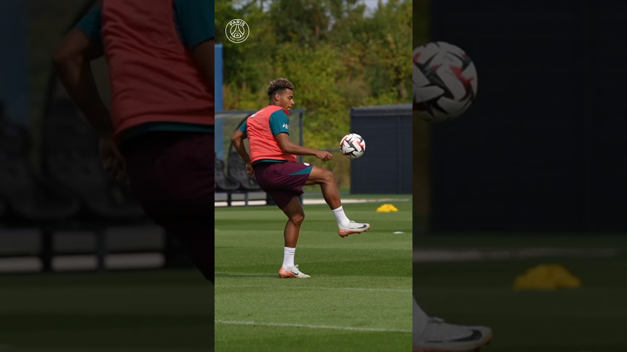 First training, first goal for Désiré! #Shorts