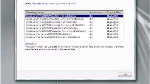 Exchange 2010 Training - Module 01 Lesson 03 Part 1 Installing Windows Server 2008 R2