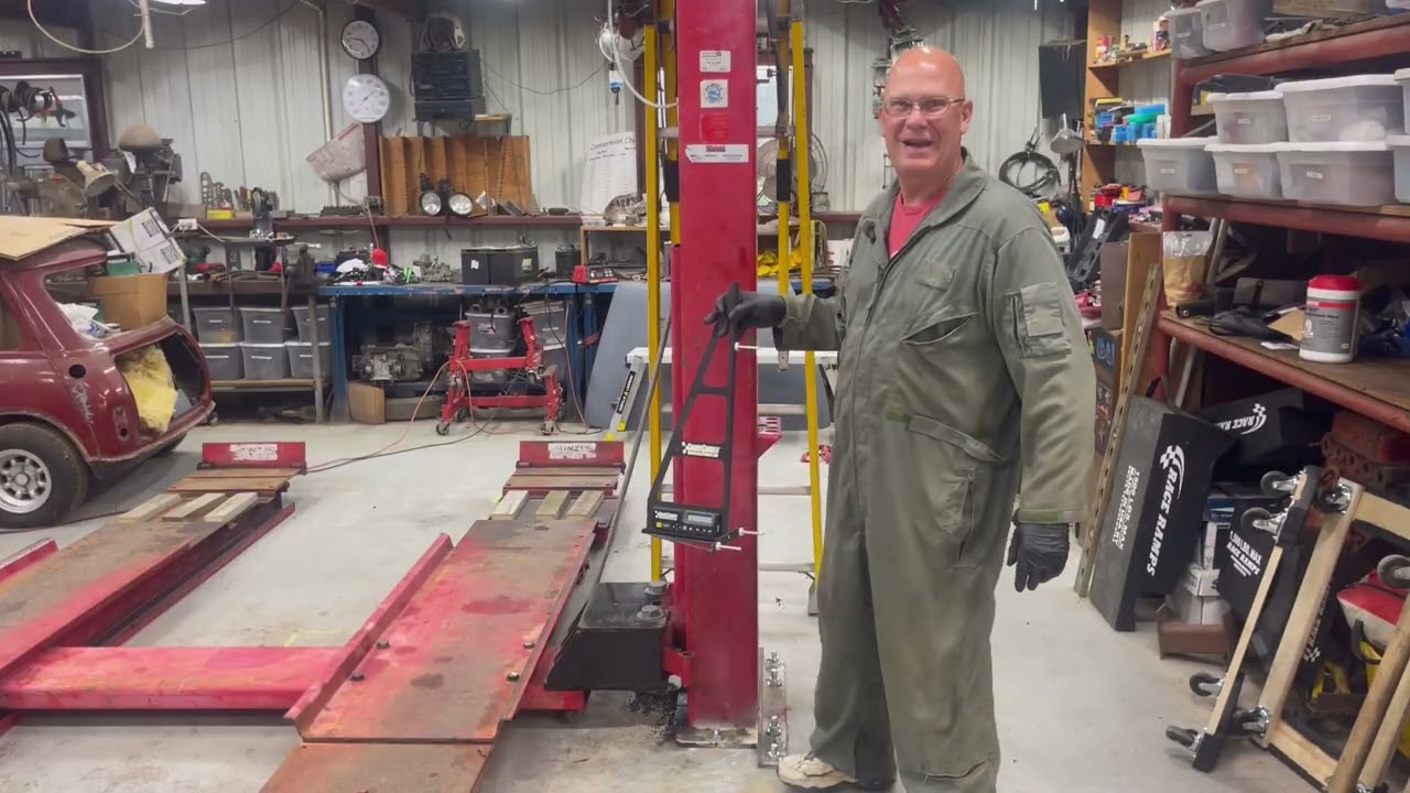 Установка подъёмника Forward DP10S/Hunter L-201. Башни установлены, уроки извлечены и ещё раз изв...