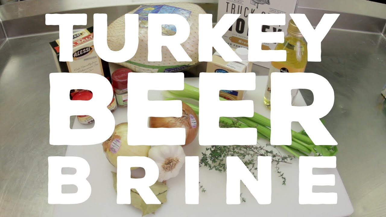 Turkey Beer Brine - YouTube