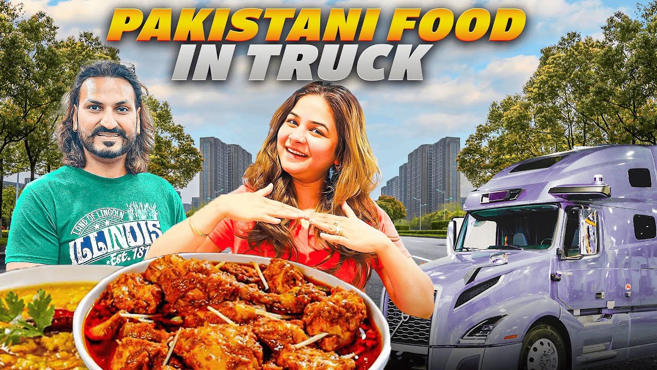 Pakistani food in truck 🥘 | Phoenix AZ to Dallas TX