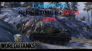 World of Tanks | Rekord! 3881 DMG na KV-1s