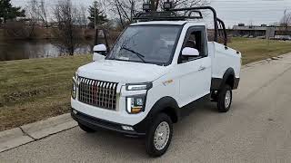 2 Door Coco Dump Truck 60v Work Horse Utility Vehicle 60v Golf Cart Car