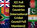 List of ICC Full Members Countries