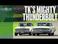 Mighty 7.0-litre Ford Fairlane Thunderbolt carves through the field
