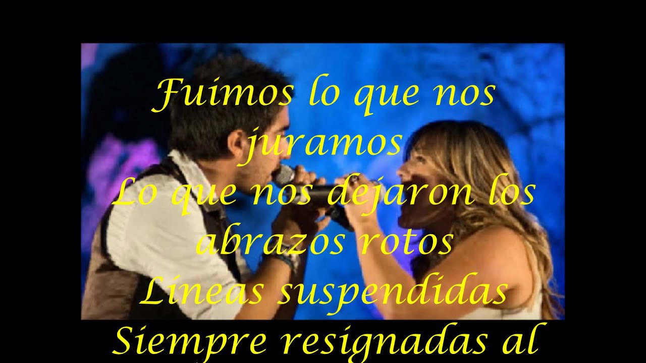 Los Abrazos Rotos Amaia Montero \u0026 Alex Ubago Letra Chords - Chordify