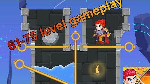 Hero Rescue - All 61-75 Levels Gameplay Android, iOS