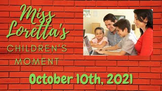 How Not to Thread a Needle- Children's Moment from October 10th, 2021