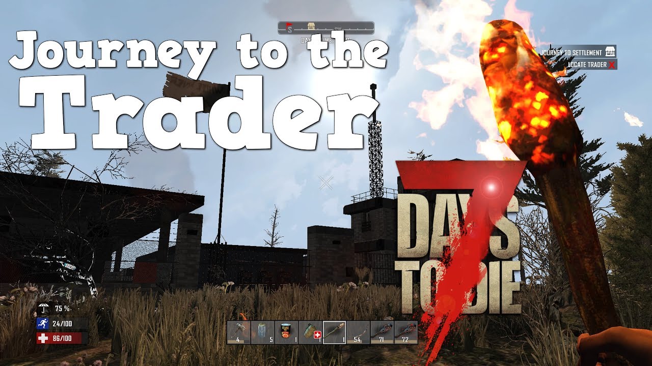 7 Days to Die | PS4 | Journey to the trader! | S3 EP1 - YouTube