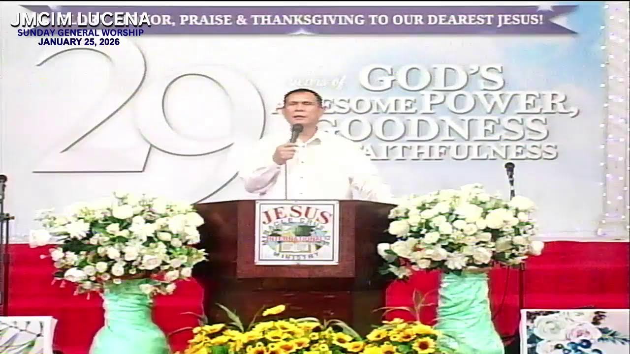 JMCIM Lucena Live Streaming of FRIDAY OVERNIGHT PRAYER | January 2, 2026