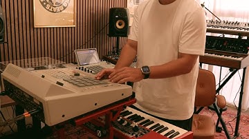 Boom Bap Beat with Vinyl Sampling - MPC X, MPC 60ii and Minimoog Model D