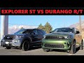 2021 Ford Explorer ST vs 2021 Dodge Durango R/T: Which SUV Is Best To Haul Your Family And Trailer?