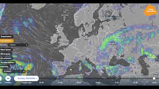 European Weather | ECMWF Model Precipitation April 15, 2025 , Rain Storms In Europe