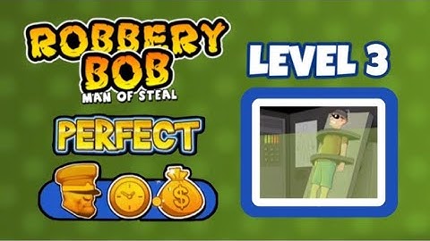 Robbery Bob - Chapter 3 Secret Labs / Level 3 (Perfect 100%)
