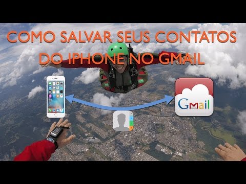 Como salvar seus contatos do IPhone no Gmail automaticamente