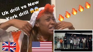 AMERICAN REACT TO UK DRILL VS NEW YORK DRILL MUSIC😱🔥🤔 (who will win)!?!?