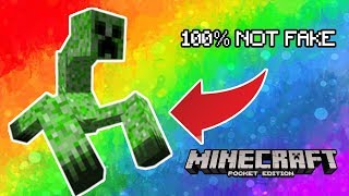 How To Spawn a Creeper Boss in MCPE **100% NOT FAKE**