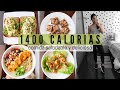 1400 CALORIAS DE COMIDA SALUDABLE Y DELICIOSA | Michela Perleche