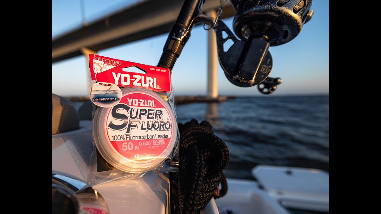 Yo-Zuri HD Fluorocarbon Leader 100yd Coils - Clear - TackleDirect