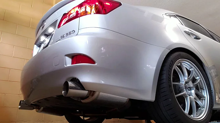 Lexus IS350 Cold start sound: FBO + RR Racing Tune (F-Sport Exhaust, Megan Midpipes, PPE headers)