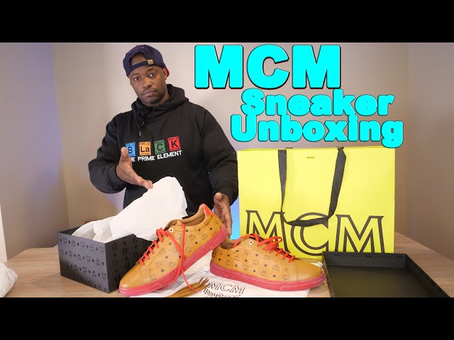 Metro Fusion - MCM Mens Color Block Terrain Lo Sneakers in Visetos