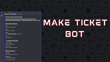 How To Make Advanced Ticket Bot By Azury | 24/7 | Repl | SailorSammyy