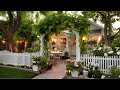 Timeless Farmhouse Garden Makeover 2025 | Elegant Fences, Charming Patios &amp; Small Entryway