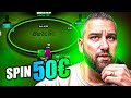 Bastien de pokerprofr fonce dans les spins 50 56