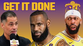 Make A Move! LeBron James And Anthony Davis Put Pressure On Rob Pelinka To Trade!