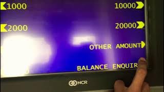 How to check BANK BALANCE from any ATM