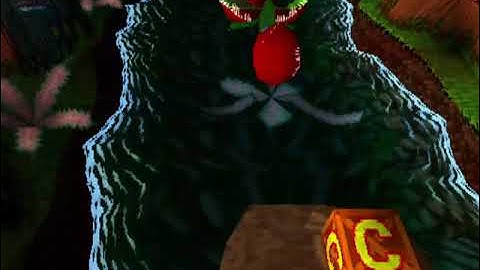 Messing around in upstream while crash is invincible    crash 1