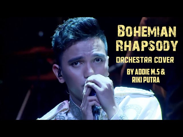 QUEEN - BOHEMIAN RHAPSODY (Orchestra Cover) - Riki Putra Feat. Addie MS u0026 Bhinneka Orchestra class=