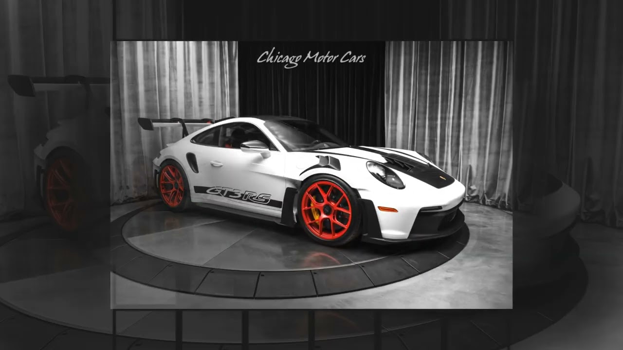 Used 2024 Porsche 911 GT3 RS Weissach Only 2240 Miles PCCBs Red