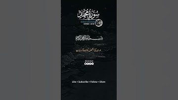 Surah Muhammad |سورة محمد | Ayat No. 22,25 #india #qurantranlation #tiktok #quran #fypシ゚viral