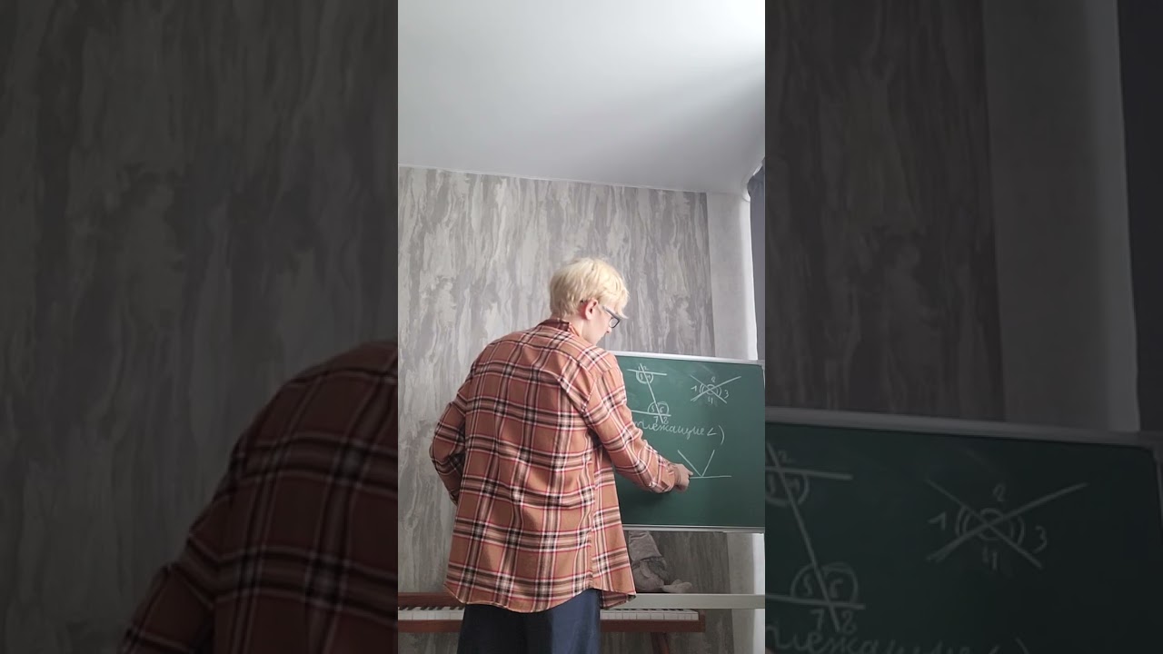 Доказываем вместе с ученицей Марией из 7 класса, что сумма углов треугольника равна 180⁰ 