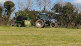 Silage 2013 - Wrapping Bales